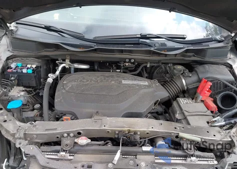 2019 Honda Odyssey Touring из США, поврежденный, VIN 5FNRL6H87KB100211